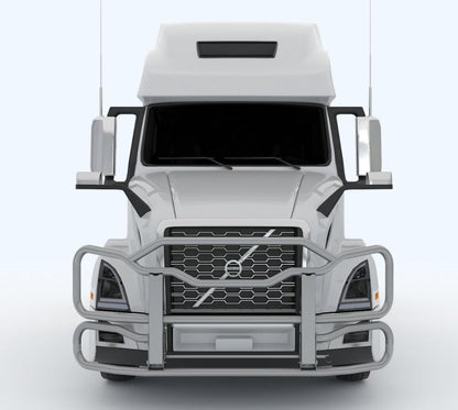 INTSUP Volvo VNL Series Big Black Deer Guard 2004-2024 (Included Bracket)